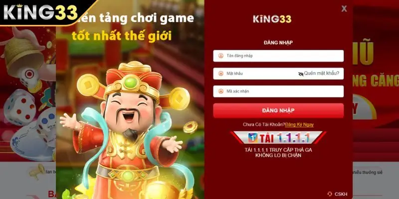 Các bước đăng nhập KING33 nhanh chóng và đơn giản