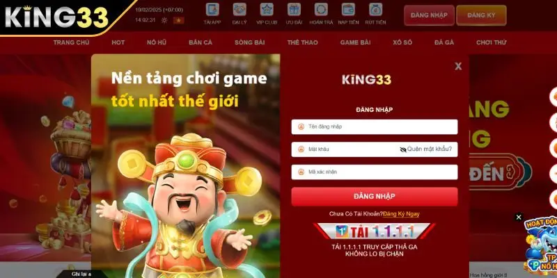 Hướng dẫn đăng nhập KING33 nhanh chóng cho newbie